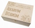 Niezbędnik na Dzień Babci i Dziadka Pudełko na prezent upominek grawer