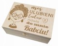 Niezbędnik na Dzień Babci i Dziadka Pudełko na prezent upominek grawer