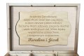 Niezbędnik na Dzień Babci i Dziadka Pudełko na prezent upominek grawer