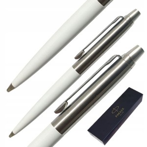 Długopis Parker biały na prezent - wyjątkowy upominek dla niego lub niej