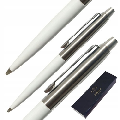 Długopis Parker biały na prezent - wyjątkowy upominek dla niego lub niej