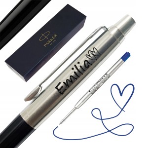 Długopis Parker Jotter z grawerem czarny na prezent dla niej lub niego