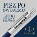 Długopis Parker Jotter niebieski z grawerem w pudełku prezentowym gratis