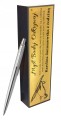 Parker Jotter stalowy szary długopis z grawerem prezent w pudełku grawer