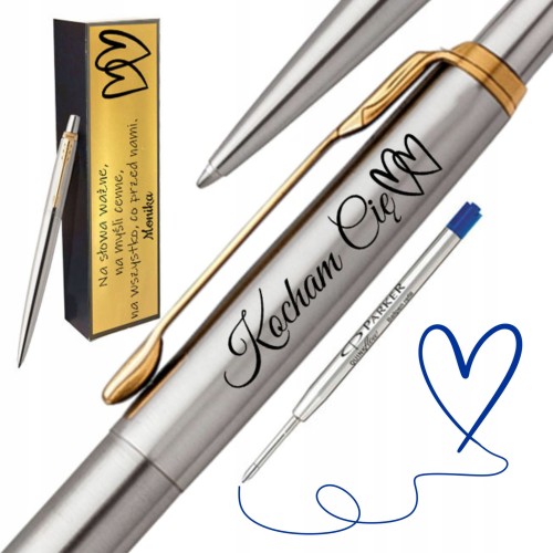 Parker Jotter GT długopis z grawerem walentynki prezent dla niego w etui