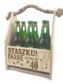 Nosidełko na piwo skrzynka pudełko na prezent sześciopak 18 30 50 urodziny