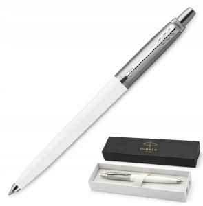 Długopis biały White Parker Jotter Originals prezent Pierwsza Komunia