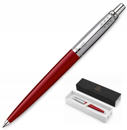 Długopis Parker Jotter Czerwony RED CT na prezent dla Mamy Taty Dziadka