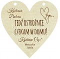 ZAWIESZKA DO AUTA PLUS GRAWER DZIEŃ BABCI DZIADKA