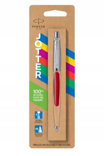 Długopis Parker Jotter Originals Red CT czerwony na prezent dla nauczyciela