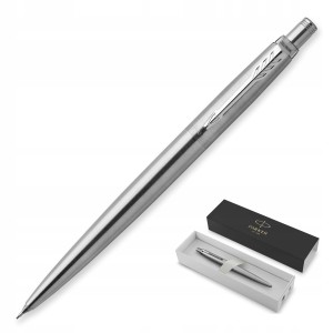 Parker Jotter Stalowy CT Ołówek Automatyvzny 0,5mm z gumką na prezent Taty