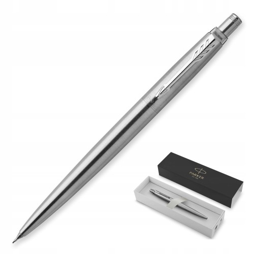 Parker Jotter Stalowy CT Ołówek Automatyvzny 0,5mm z gumką na prezent Taty