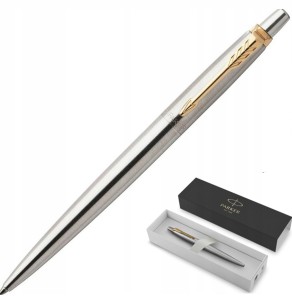 Długopis Parker Jotter Stalowy GT na prezent dla nauczyciela Taty Mamy niej