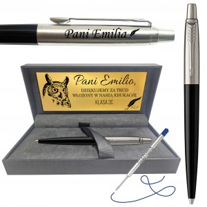 Długopis Parker w pudełku czarny dla ucznia ma Maturę prezent Matura 2026