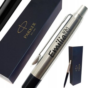 Długopis Parker Jotter z grawerem na Maturę czarny na prezent w etui