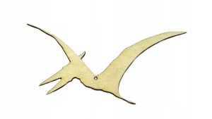 Pterodaktyl Dino EKO sklejka decoupage scrapki 5cm