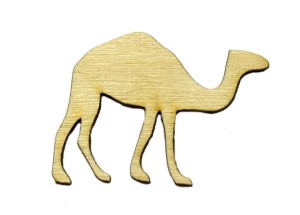 Wielbłąd EKO drewno sklejka decoupage scrapki 15cm