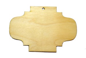 Szyld 1 deska drewno sklejka decoupage EKO 10cm