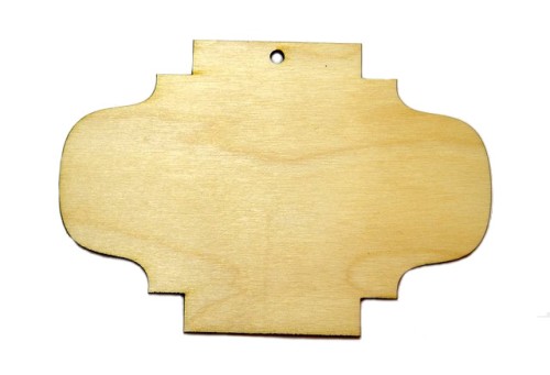 Szyld 1 deska drewno sklejka decoupage EKO 10cm