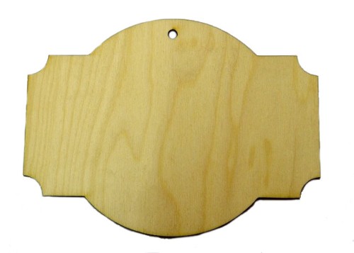 Szyld 11 deska drewno sklejka decoupage EKO 20cm