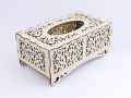 CHUSTECZNIK DREWNIANY Decoupage ażurowy pudełko