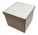 PUDEŁKO DREWNIANE 21x10cm decoupage pojemnik ślub
