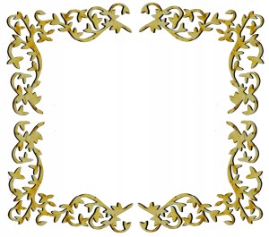 DREWNIANY DEKOR x4 decoupage ornament ozdoba 5cm