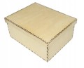 PUDEŁKO DREWNIANE 13x10x7cm drewniana skrzynka eko