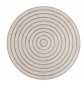 DREWNIANE KOŁA obręcze do łapacza snów 40cm 9szt