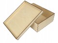 PUDEŁKO DREWNIANE 13x10x5cm drewniany pojemnik eko