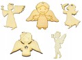 Aniołki Aniołek 5szt Święta Anioł Święta mix 5cm