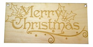 Szyld zawieszka Merry Christmas ozdoba 20cm