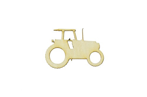Drewniane scrapki TRAKTOR 20cm ozdoba decoupage