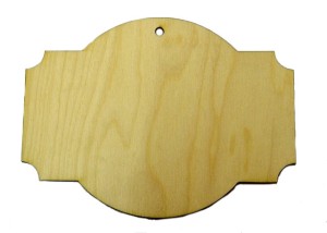 Szyld 11 deska z drewna sklejka decoupage EKO 30cm