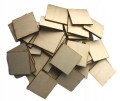 Kwadraciki drewniane, Kwadraty scrapki 2cm 100szt