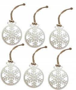 Drewniana bombka zawieszka na choinkę Bombka