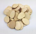 WIELKANOC Drewniane Jajko Decoupage zestaw 3cm 50sztuk