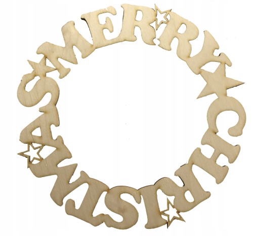 WIENIEC ŚWIĄTECZNY Merry Christmas ozdoba święta