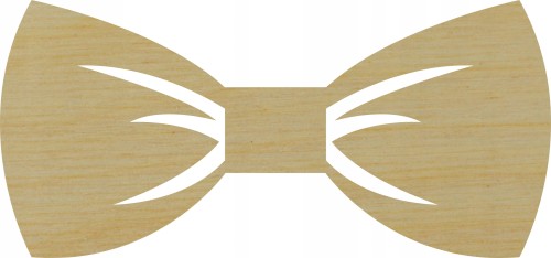 Kokarda z drewna 1 z drewna dekor drewno 15cm