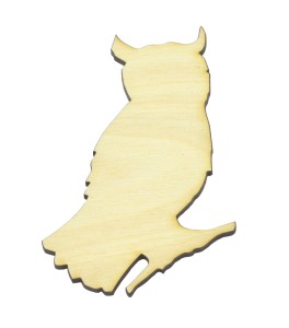 Sowa Sówki Drewniane sowy scrapki EKO 5cm