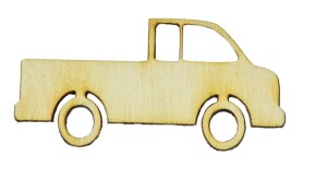 Drewniane scrapki AUTO PAKA 20cm decoupage