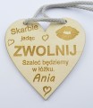 ZAWIESZKA DO AUTA SAMOCHODU SERCE PLUS GRAWER IMIĘ