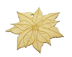 Zawieszka z drewna Gwiazda betlejemska sklejka30cm