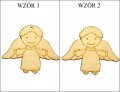 Aniołek ozdoba Drewniana święta 5cm 5szt sklejka