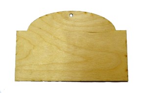 Szyld 7 deska drewno sklejka decoupage EKO 5cm