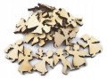 DREWNIANE ANIOŁKI ŚWIĘTA 24 szt x 2,5 cm Anioł