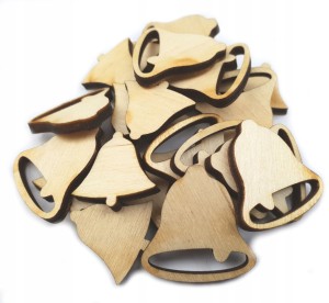 DZWONEK DZWONECZEK 24szt 12x2cm i 12x2,5cm dzwonki