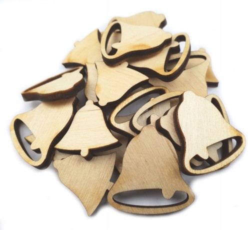 DZWONEK DZWONECZEK 24szt 12x2cm i 12x2,5cm dzwonki