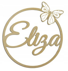 Obręcz koło z imieniem łapacz snów imię 50cm