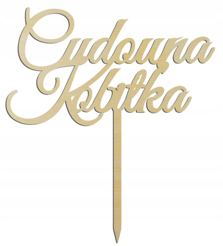 Topper na tort Walentynki Dzień Kobiet Urodziny